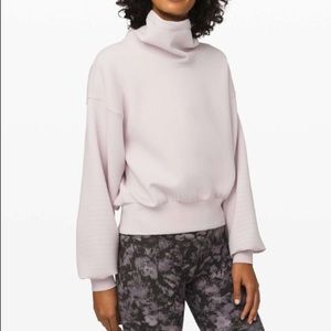 Lulu Lemon Cowl Neck Full Flourish Sweatshirt